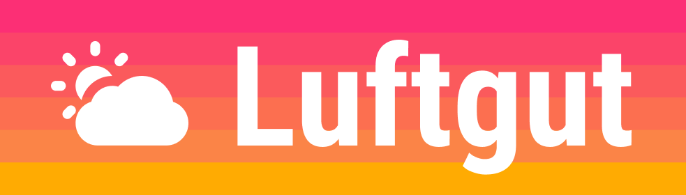 Das
            Logo
            der
            Firma
            Luftgut-
            Eine
            Wolke,
            hinter
            der
            die
            Sonne
            abgebildet
            ist.